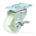 3"Micro Duty White PP Swivel Caster Wheel